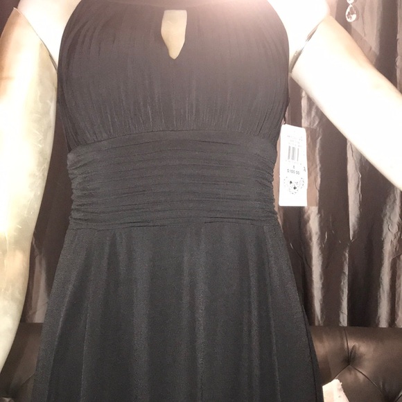 NWT Sangria black long social dress size 8 - Picture 10 of 11